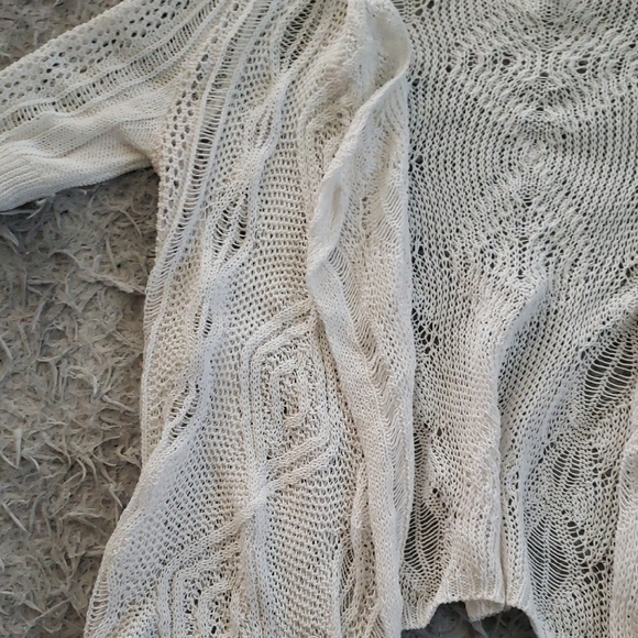Ruby Rd. White Open-Front Cardigan - Picture 4 of 4